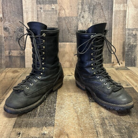 Whites Hathorn H7809 Wildland Logger Packer Plain Toe Work Boots Mens 11.5 EE main image 7